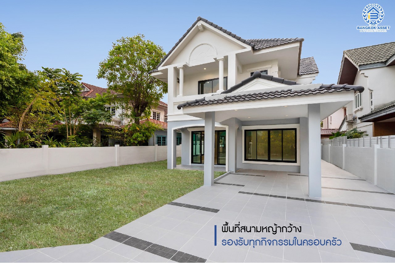 บ้านมือสองตกแต่งใหม่ ม.มณียา3 รัตนาธิเบศร์-ท่าอิฐ แบรนด์ Property Perfect หลังใหญ่ เนื้อที่  63 ตร.ว. ฟังก์ชั่นครบ! 4 ห้องนอน (มีห้องนอนชั้นล่าง) 2 ห้องน้ำ 2 ที่จอดรถ บนทำเลที่ดีที่สุด! เชื่อมต่อถ.รัตนาธิเบศร์ และถ.ราชพฤกษ์ ใจกลาง 2 เซ็นทรัลฯ ใกล้ MRT "สถานีบางรักน้อยท่าอิฐ"...